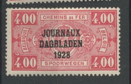 Journaux 1928   J.11 **  4 F       Coté 25,-   Premier Choix Sans Charnière,  Centrage Correct - Journaux [JO]