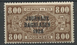 Journaux 1928   J.15 **  8 F       Coté 73,-   Premier Choix Sans Charnière,  Centrage Correct - Zeitungsmarken [JO]