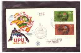 FDC4714   -   SAN MARINO  9,10,74   /   FDC   CENTENARIO  U.P.U. - UPU (Union Postale Universelle)