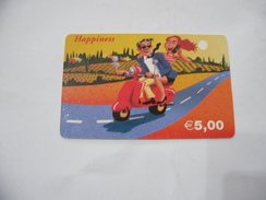 CARTA TELEFONICA PHONE CARD  HAPPINESS. - Sonstige – Europa