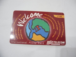 CARTA TELEFONICA PHONE CARD WELCOME TELECOM. - Otros – Europa