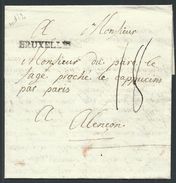 L 1770 Marque BRUXELLES + "18" Pour Alençon - 1714-1794 (Oostenrijkse Nederlanden)