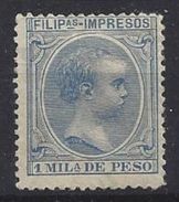 Philiipines 1896 "Baby" 1m (*) MH - Philippinen