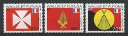 WALLIS FUTUNA 1997 N° 498/500 ** Neufs MNH Superbes Cote 4.40€ Drapeaux Flags - Neufs