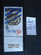 Israel - Année 2001 - The Karalte Jews - 5,60 Sh - Y.T. 1557 - Oblitéré - Used - Gestempeld - Oblitérés (avec Tabs)