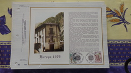 Andorra. Feuillet CEF Europa 1979 - Storia Postale