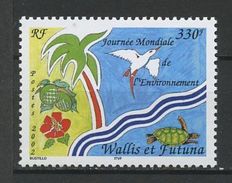 WALLIS FUTUNA 2002  N° 570 ** Neuf MNH Superbe Oiseaux Tortue Fleurs Birds Turtle Flowers - Neufs