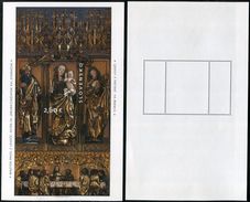 075-SLOVAKIA-St. James Altar In The Church Of St. James In Levoča XVI. Century UNESCO 80.000 Pcs Souvenire Sheet 2017 - Blocchi & Foglietti