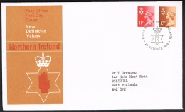 RB 1173 -  GB 1976 Wales Scotland & N.I. 10p & 11p Regional Stamps 3 X FDC First Day Covers - 1971-1980 Em. Décimales