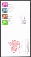 RB 1173 -  GB 1991 Scotland Wales & N.I. 18p - 39p Regional Stamps 3 X FDC First Day Covers - 1981-1990 Em. Décimales