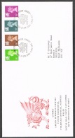RB 1173 -  GB 1991 Scotland Wales & N.I. 18p - 39p Regional Stamps 3 X FDC First Day Covers - 1981-1990 Decimal Issues