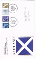 RB 1173 -  GB 1981 Scotland Wales & N.I. 11p - 22p Regional Stamps 3 X FDC First Day Covers - 1981-1990 Decimal Issues