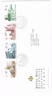 RB 1173 -  GB 1988 Castles £1 - £5.00 FDC First Day Cover - Windsor Cancel - 1981-1990 Decimal Issues