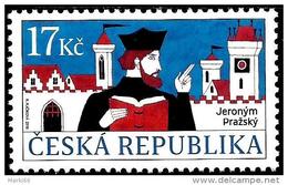 Czech Republic - 2016 - Personalities - Jeronym Prazsky - Czech Philosopher And Theologian - Mint Stamp - Neufs