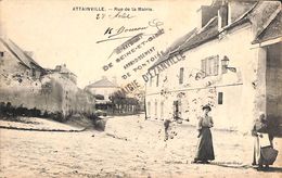 Attainville - Rue De La Mairie(animée, 1914) - Ezanville