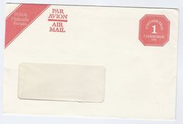 COVER Air Mail POSTAGE PAID 1 EDINBURGH 170 British Philatelic Bureau Postage Stationery GB - Covers & Documents