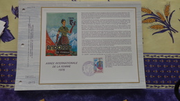 Andorra. Feuillet CEF Année De La Femme - Covers & Documents