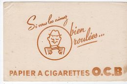 Oct17   79992   Buvard    Papier à Cigarettes OCB - Tabaco & Cigarrillos