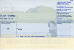 COUPON-REPONSE INTERNATIONAL (FR - FRANCE) - CN 01 - Validité 31.12.2006 - Reply Coupons