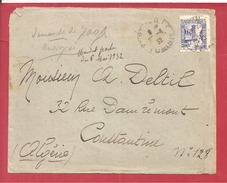 Y&T N°171 FERRYVILLE    Vers    ALGERIE  1932 - Lettres & Documents
