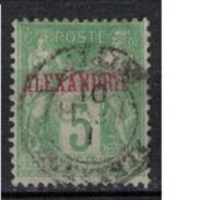 ALEXANDRIE             N°  YVERT     5    ( 4 )        OBLITERE       ( O   4286 ) - Used Stamps