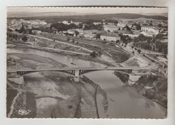 CPSM CHLEF Ex. ORLEANSVILLE (Algérie) - Vue Aérienne Sur Le Pont Du Chéliff Et Route De Ténès - Chlef (Orléansville)