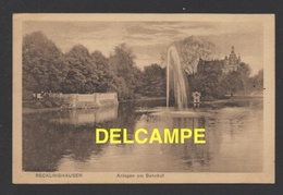 DF / ALLEMAGNE / RHÉNANIE-DU-NORD-WESTPHALIE / RECKLINGHAUSEN / ENVIRONS DE LA GARE / ANLAGEN AM BAHNHOF / 1929 - Recklinghausen