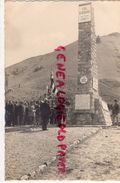 73- COL D' ISOARD- COMMEMORATION - RARE CATE PHOTO 12 AOUT 1934 - Autres & Non Classés
