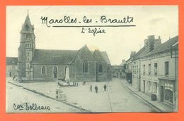 CPA 72 Marolles Les Braults " L'église " LJCP 51 - Marolles-les-Braults