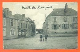 CPA 72 Marolles Les Braults " Route De Courgains " LJCP 51 - Marolles-les-Braults