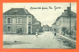 CPA 72 Marolles Les Braults " Arrivée Par La Gare " LJCP 51 - Marolles-les-Braults