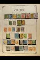 5006 MEXICO 1856 - 1965 COMPREHENSIVE COLLECTION Extensive Mint And Used Collection With Most Issues Prior To 1940, Incl - Other & Unclassified