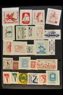 5028 BOGUS AND FANTASY STAMPS 1960's To 1980's Substantial World Assembly Which Includes For Example: Hawaii Pineapple P - Altri & Non Classificati