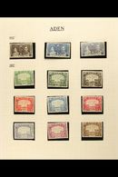 5162 1937-52 KGVI MINT COLLECTION Presented In Mounts On Album Pages. A Highly Complete Collection With 1937 Dhows Set T - Aden (1854-1963)