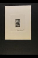 5180 1963 25c Revolution Anniversary (as Yvert 382, SG 418) - A Signed SUNKEN DIE PROOF In Black, Overall Approx 125 X 1 - Other & Unclassified