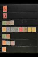 5230 QUEENSLAND 1882-1911 Valuable Fine Mint Collection, With 1882-95 Large Chalon 2s6d Thick Paper, 5s Thin Paper SG 16 - Other & Unclassified