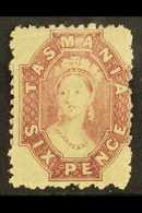 5236 TASMANIA 1871-91 6d Dull Reddish-lilac, Perf 11½, SG 139, Mint, A Nibbled Perf But With Lovely Fresh Colour . For M - Other & Unclassified