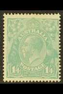 5292 1926-30 1s.4d Pale Greenish Blue, Perf. 14, SG 93, Fine Mint. For More Images, Please Visit Http://www.sandafayre.c - Other & Unclassified