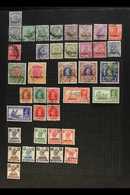 5377 1933-55 MINT & USED COLLECTION Includes Used KGV To 2r, 1938-41 KGVI To 5r Used, 1942-5 Mint Set, Continues Complet - Bahrain (...-1965)