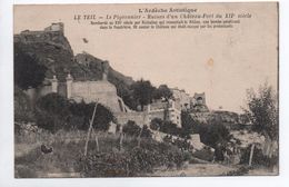 LE TEIL (07) - LE PIGEONNIER - RUINES D'UN CHATEAU FORT DU XIIème - L'ARDECHE ARTISTIQUE - Le Teil