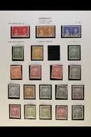 5397 1937-52 KGVI FINE MINT COLLECTION Complete Basic Run In Sets (missing 1947 1d On 2d P13½x13), Note Additional 1938- - Barbados (...-1966)