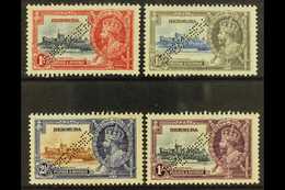 5463 1935 Silver Jubilee Set Complete, Perforated "Specimen", SG 94s/97s, Mint, Part O.g Or Without Gum. (4 Stamps) For  - Bermuda