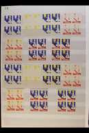 5685 CHRISTMAS ANTI-TB SEALS 1939-1957 All Different Collection Of IMPERF PROGRESSIVE PROOF SETS In Superb Never Hinged  - Other & Unclassified