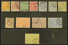 5830 SCADTA 1929 Complete Set For International Airmail (Scott C68/79, SG 71/82), Fine Used, Fresh. (12 Stamps) For More - Colombia