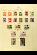 5955 GAZA, EGYPTIAN OCCUPATION 1948-58 VERY FINE MINT COLLECTION, Neatly Arranged, We See 1948 Definitives, Airmails, Ex - Other & Unclassified