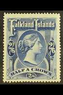 5997 1898 2s6d Deep Blue, SG 41, Fine Mint, Very Fresh. For More Images, Please Visit Http://www.sandafayre.com/itemdeta - Falkland Islands