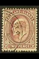 6002 1904-12 2d Reddish Purple, SG 45b, Very Fine Used. A Lovely Example Of This Elusive Stamp. BPA Certificate. For Mor - Falkland Islands