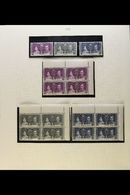 6036 1937-52 FABULOUS MINT KGVI COLLECTION An Attractive, Mostly Never Hinged Mint Collection That Includes Multiples &  - Fiji (...-1970)