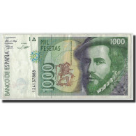 Billet, Espagne, 1000 Pesetas, 1992, 1992-10-12, KM:163, TTB - [ 4] 1975-…: Juan Carlos I.