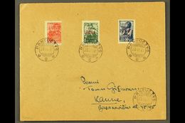 6273 PANEVEZYS (PONEWESCH) 1941 (23 Aug) Cover Bearing 5k, 15k & 30k Stamps With "Lietuva Panevezys" Local Overprints In - Other & Unclassified